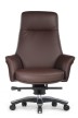 Кресло для руководителя Riva Design Batisto A2018 коричневая кожа - 1