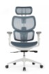 Кресло для руководителя Riva Design Argo W-228 синяя сетка - 1