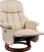 Релакс кресло RECLAINERS LUX ELECTRO S16099RWB+кожа-кремовая