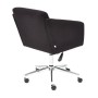 Кресло для персонала TetChair Milan черный флок - 3
