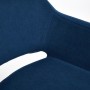 Кресло для персонала TetChair Modena синий флок - 5