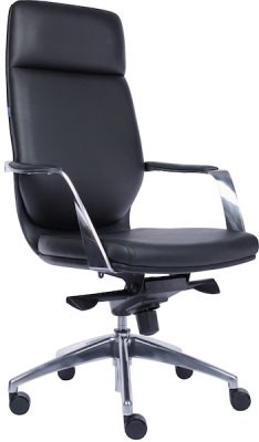 Кресло для руководителя Everprof Paris экокожа черная EP-242 PU Black