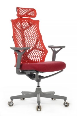 Кресло для руководителя Riva Design Ego A644 красное